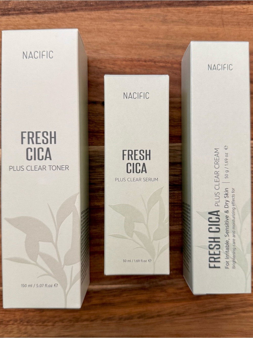 nacific fresh cica set